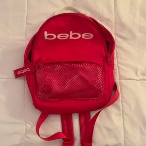 red bebe mini backpack